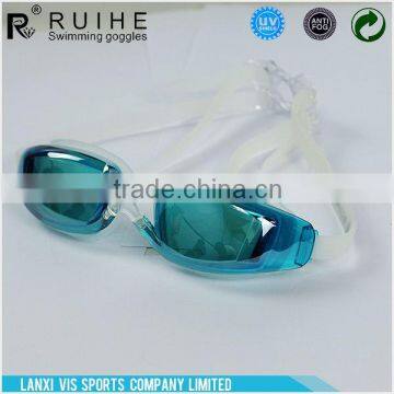 Newest sale excellent quality fashion silicone swimming glasses 2016
