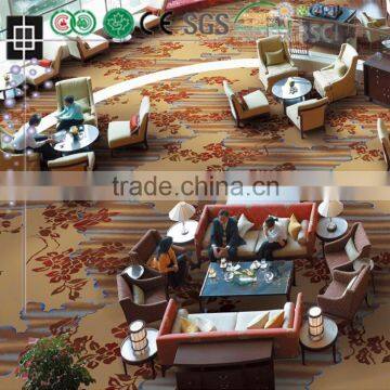Pattern Design Luxury Printed Hotel Lobby Nylon Carpet Commerical Nylon Printed Carpet