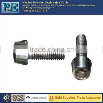 Custom high precision hot sale titanium bolts for bike