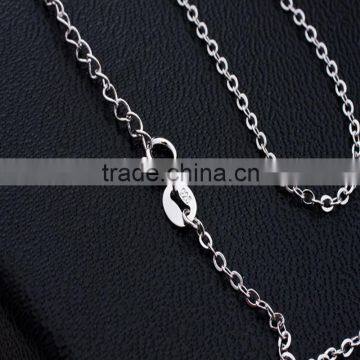 Vintage Classical Chinese Knot Pendant Necklace Silver Long Necklace photo-3