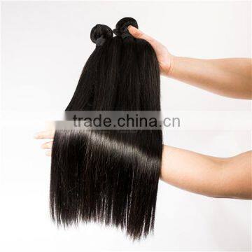 Virgin Silky Straight Wave Style Mongolian human hair extensions 100g hair bundle