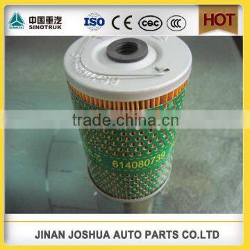 SINOTRUK HOWO SHACMAN SHAAXI truck fuel filter 614080739