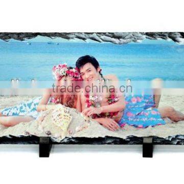 sublimation photo frame, Heat Transfer Rock Photo Frame,Rock painting