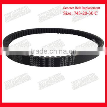 Size 743-20-30 Genuine Bando Scooter Motor Belt for GY6-150