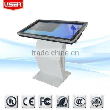 WIFI and 3G network 55inch lcd multi touch screen digital poster display