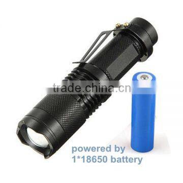 SK98 XM-L T6 LED 2000lm Zoom 5 Modes Waterproof Mini Flashlight photo-4
