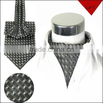 Fashion Men Scarves Cravat Paisley Pattern Gentlemen Dots Selft Tie Wedding Ascot Bowtie Tuxedo Scarf photo-2