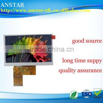 4.3inch the resolution is 480*272 high luminance 1000nits tft lcd module                        
                                                                                Supplier's Choice