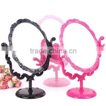 D07 ANPHY Household Decoration Oval Table Mirror Display Holder Stand Stock