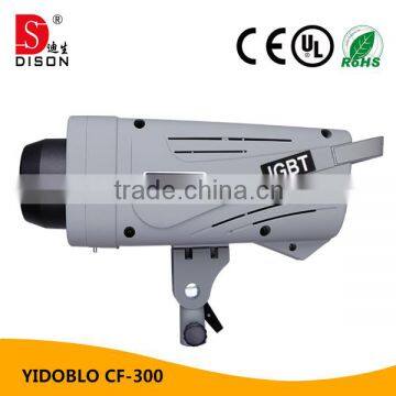 CF-300 300W electronical studio battery powered stage can usd flashing lighting