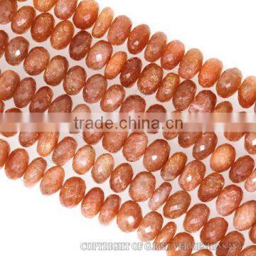 faceted beads wholesale,sunstone gemstone beads,faceted gemstone beads for sale