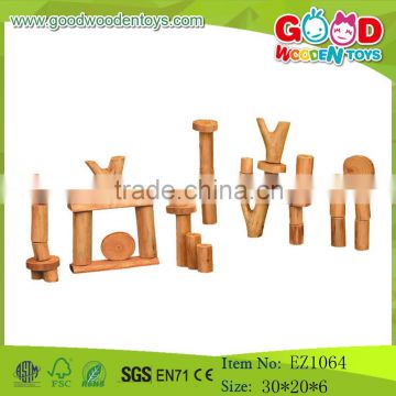 Geometric Natural wooden Shape Blocks For Block Printing