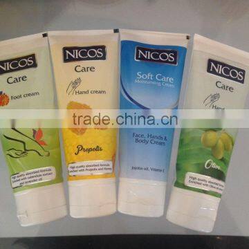 Collapsible Aluminum Tubes Cosmetic for Face Cream