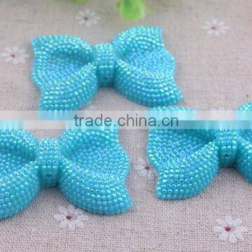 Wholesale fashion shiny resin bow beads,bulk Christmas solid plastic bow beads in bulk for chunky kids jewelry!!