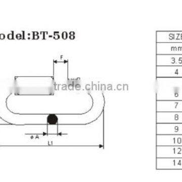 Hot Selling High Quality Quick Link Steel Electric Galvanized OEM Service China Rigging Hardware Quality Choice photo-2