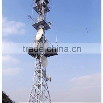 types of microwave antenna mast and communication tower