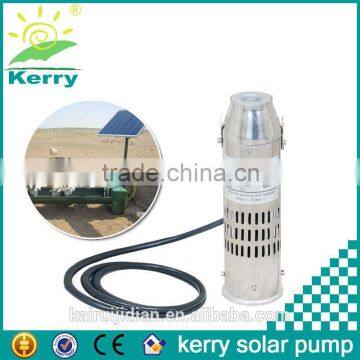 24V dc submersible solar water pump /solar water submerged pump