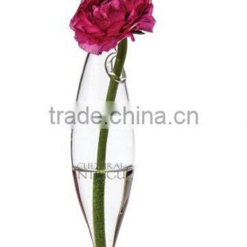 Hanging Crystal Glass Vase Home Decoration, Handmade Borosilicate