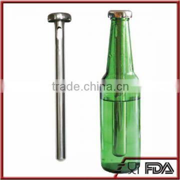 NT-PC16 Beer Bottle Drink Cooler BPA Free and Reusable Metal Beer Chiller With Pourer Function photo-5