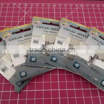 ORGAN Domestic Sewing Needles 130/705H Top Stitch Especially Good For Back Stitch Decorative Stitch 80/12 1lot =5pcs