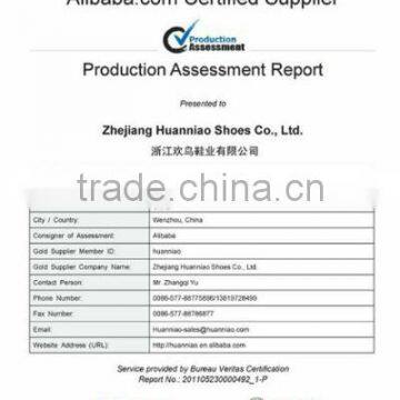 Factory Audit report