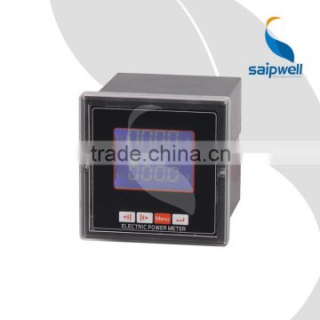 SAIPWELL/SAIP 80x80 Three Phase Harmonic Wave LCD Display Energy Meter