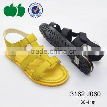 High quality summer new style fashion flat ladies shoes and sandals