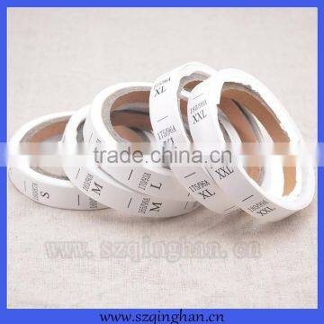 Nylon Clothes Satin Printing Hand Wash Care Warning Instructions Label Lables photo-4