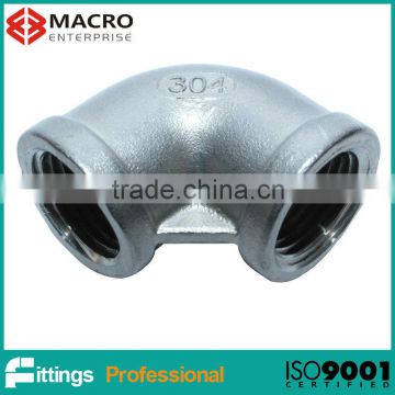 BS/DIN/NPT Threaded Stainless Steel Pipe Fittings