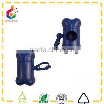 recyclable bone shaped dog waste bag dispenser