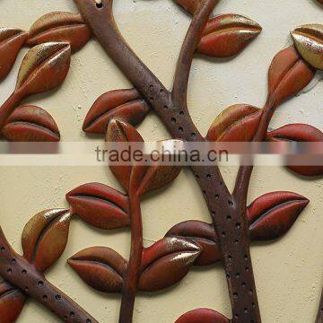 Modern 3D Panel Decoration Relief Embossment Colorful Oil Painting photo-3