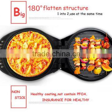 LR-328A healthy food electric grill flat pan