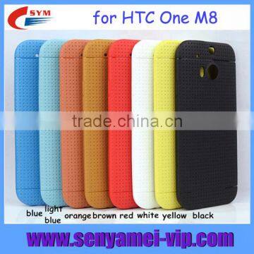 2014 TPU cell phone cases manufacturer for htc m8 case, case for htc one m8