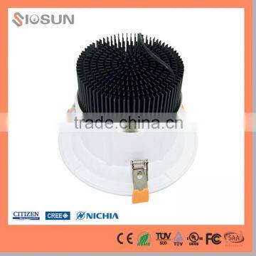 40w IP44 4920Lumens 3000CCT COB Chip Recessed LED Downlight