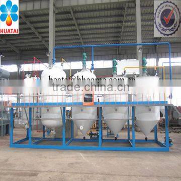 China Hutai Small Scale Oil Refinery/small Scale Edible Oil Refinery/mini Oil Refinery Unit