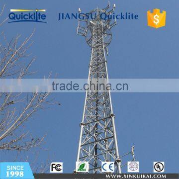 Self Supporting Tower Three Tube Tower Telecom Tower