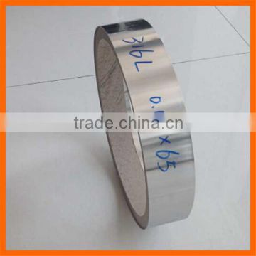 Prime quality 0.1mm stainless steel strip grade 316