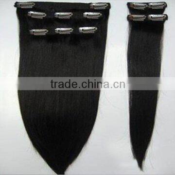 Wholesale Virgin Brazilian Clip in Hair Extensions Virgin Hair Made in China