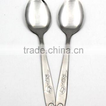 China 6pcs Stainless Steel Dessert Spoon & Cutlery Set photo-2