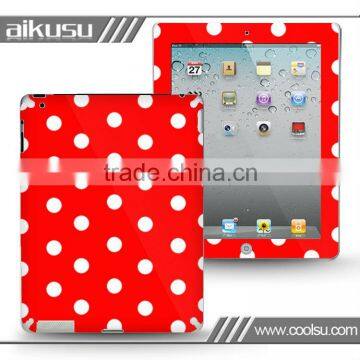 HD pictures !!! crystallized laptop skin sticker with anti-radiation and waterproof