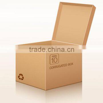 2016 hot Custom strong cardboard box corrugated piano keyboard shipping box