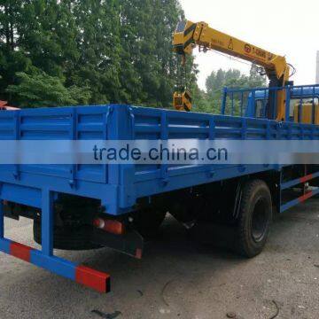 factory hot sale 5ton mini manual telescopic crane for truck with winch cable