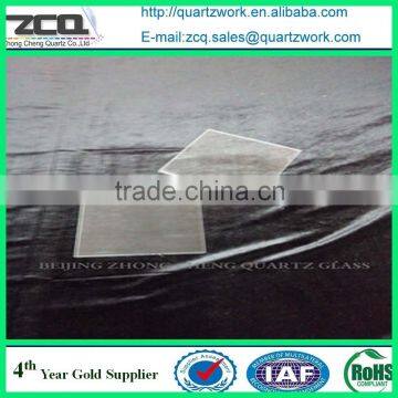 Customed Manufacturer of High-purity Quartz Optical JGS1 Sheet photo-4