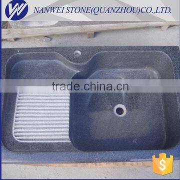 G654 Dark Grey Color Cloth Wash Basin ,granite Stone Wash Basin photo-5