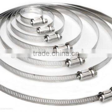 304 stainless steel hose hoops, all steel clamp, pipe hoop, fixed pipe clamp, strong coupling, fast loading pipe clamp