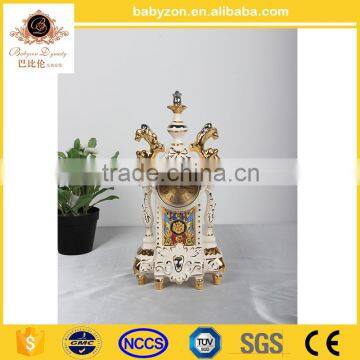 Luxury Ceramic Wall 16.5" Pendulum Clock,Antique Table Clock made in china