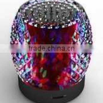 Trendy and portable mini shiny bluetooth speaker on sale. Attractively styled handfree speaker!