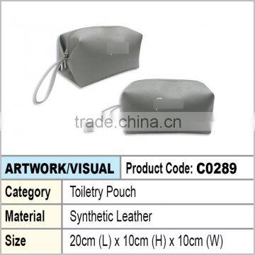 PU Leather toiletry pouch