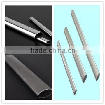 cattle rail use flat oval steel pipe