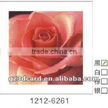 Originator 3d Miniature Framed Picture 3d picture in China 3d rose